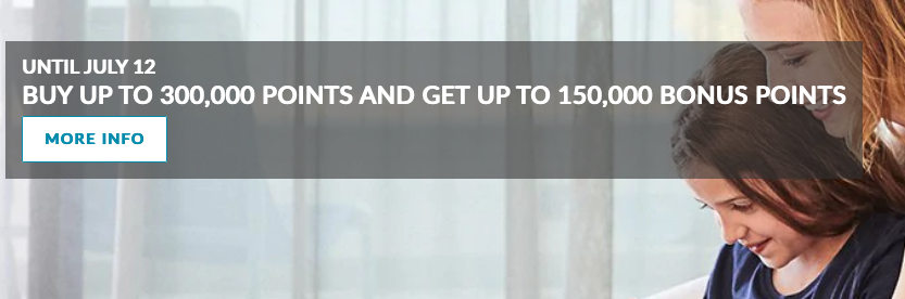 June 18 Bonus Offer Highlight: Melia Hotels MeliaRewards – Receive a 50% bonus when you buy up to 300,000 points