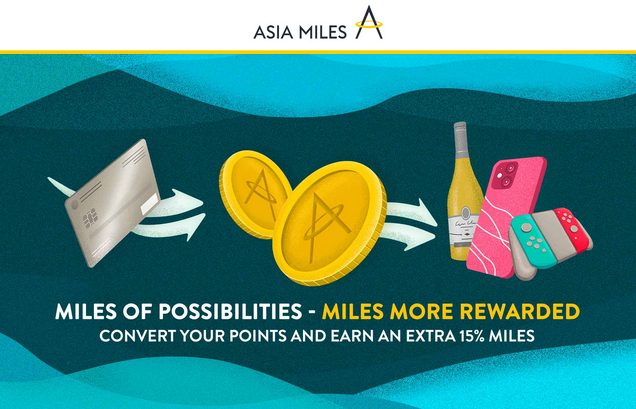 Coming Soon: 15% bonus Cathay Pacific Asia Miles when you convert points from global credit card partners
