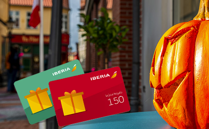 a pumpkin with a credit card