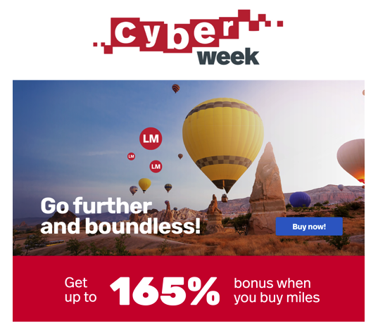a advertisement for a cyber week