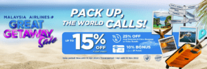 a blue and white advertisement with text