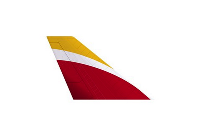 a red and yellow tail of an airplane