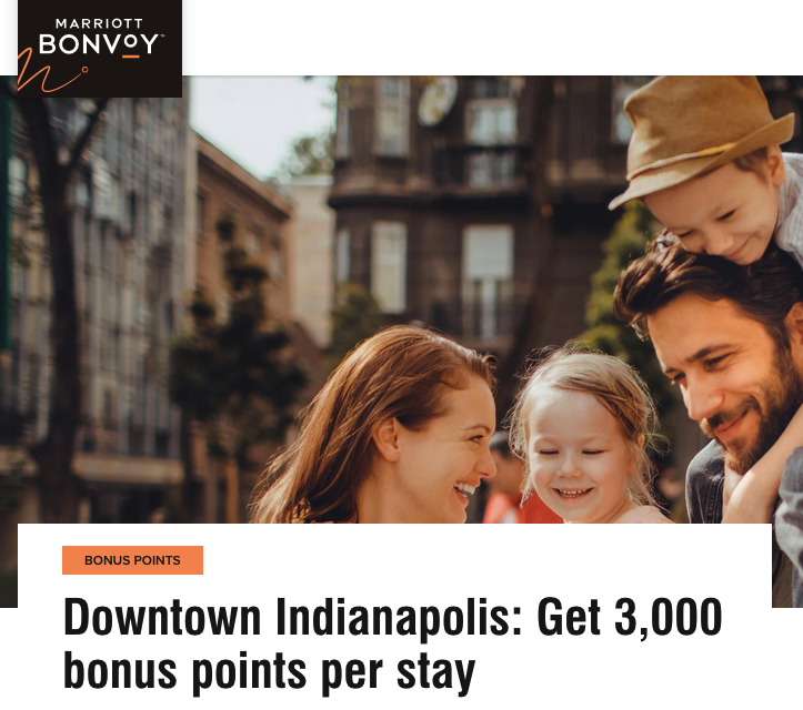 Marriott Indianapolis bonus