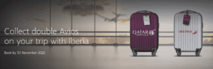 Qatar Airways Iberia Double Avios