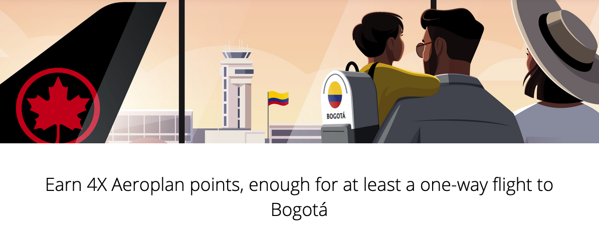 Air Canada Bogota offer