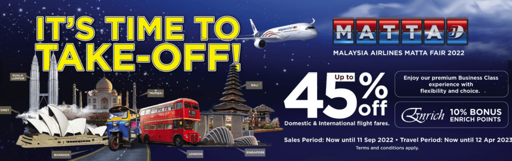 Malaysia Airlines Sale