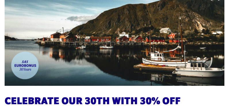 SAS EuroBonus 30