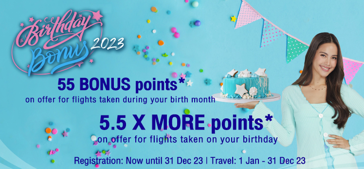 Bangkok Airways Birthday Bonus 2023