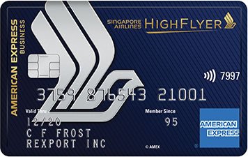 55,000 points with the Singapore Airlines Business Credit Card ending January 31 - Frequent Flyer Bonuses