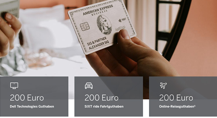 Big 75,000 points bonus for The Business Platinum Card from American Express (Germany)