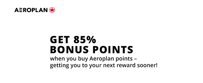 Buy aeroplan points