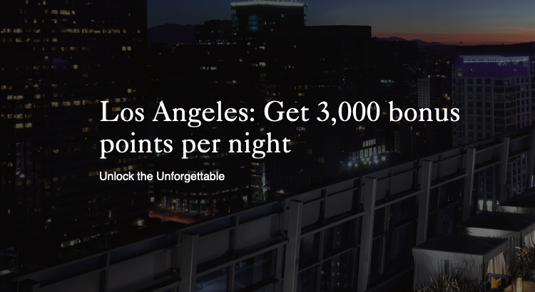 May 24 Bonus Offer Highlight: Marriott Bonvoy – 3,000 bonus points per night at The Ritz-Carlton, Los Angeles