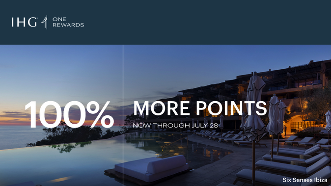 IHG Buy 100% bonus