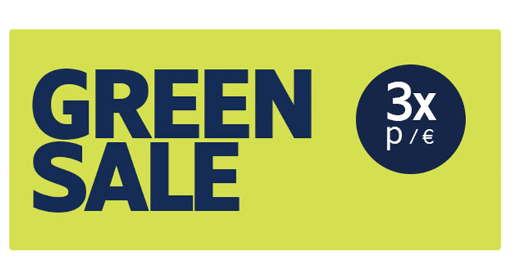 airBaltic Club 3x points Green Sale