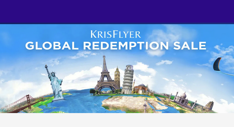 KrisFlyer Global Redemption Sale