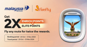 Malaysia Airlines 2x points