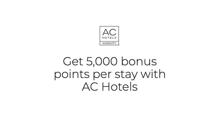 AC Hotels 5000 bonus points