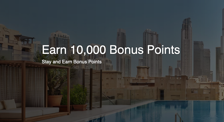 1000 bonus points the Dubai EDITION