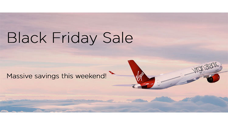 Virgin Atlantic Black Friday