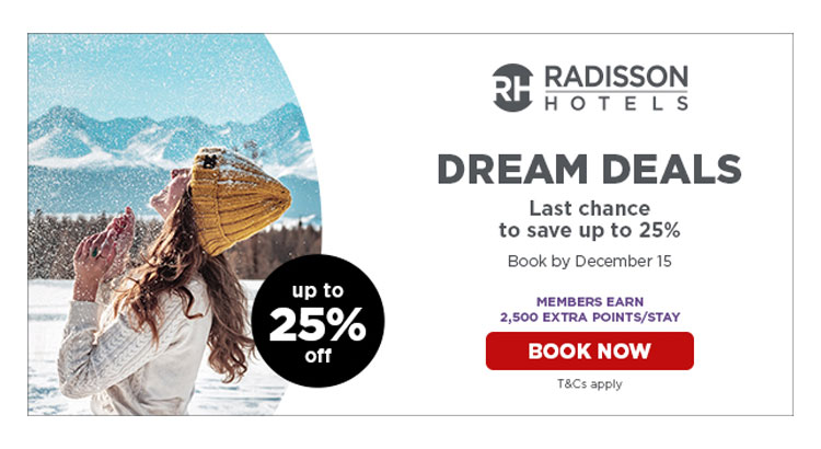 Radisson Rewards Dream Deals