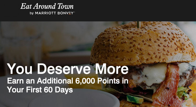 Eat Around Town new member bonus