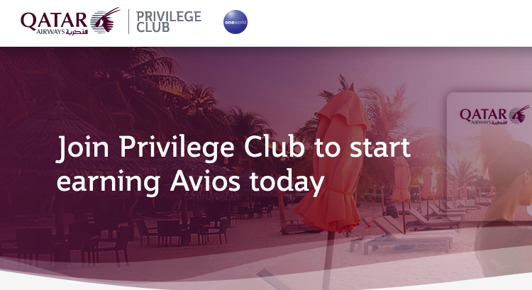 Earn bonus Avios when you join Qatar Airways Privilege Club