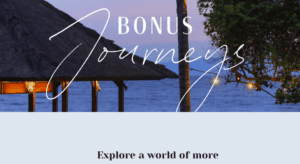 World of Hyatt Bonus Journeys