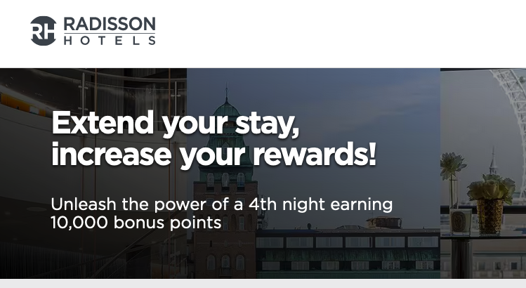 Radisson Rewards 10000 points