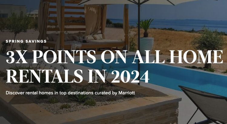 Homes and Villas 3x points