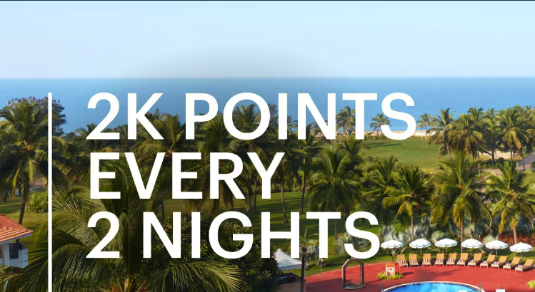 IHG 2000 points for 2 nights