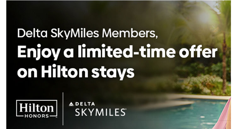 Delta SkyMiles Hilton 1000 bonus miles