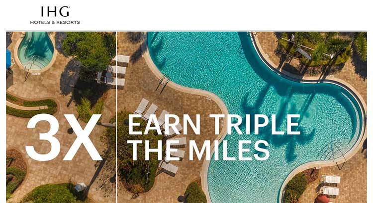 United IHG 3x miles