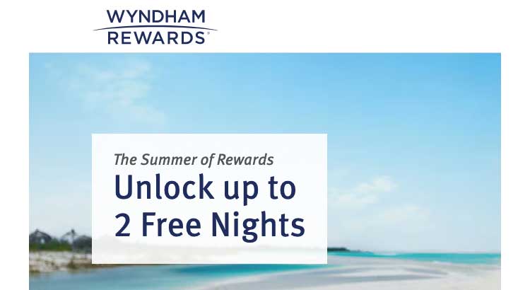 Wyndham Hotels 15000 bonus points