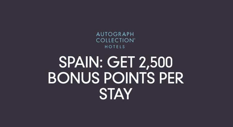 Autograph Collection Spain 2500 points