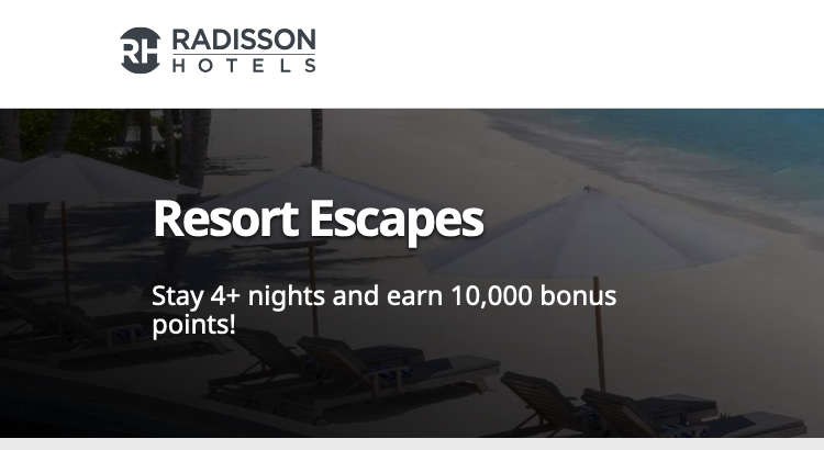 Radisson Rewards 10000 points