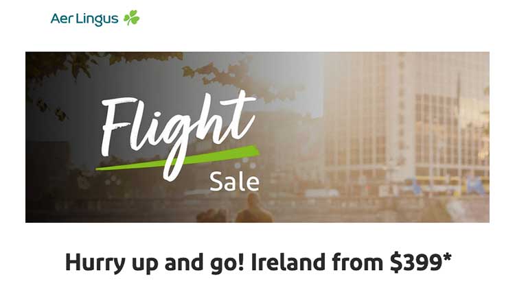 Aer Lingus Sale