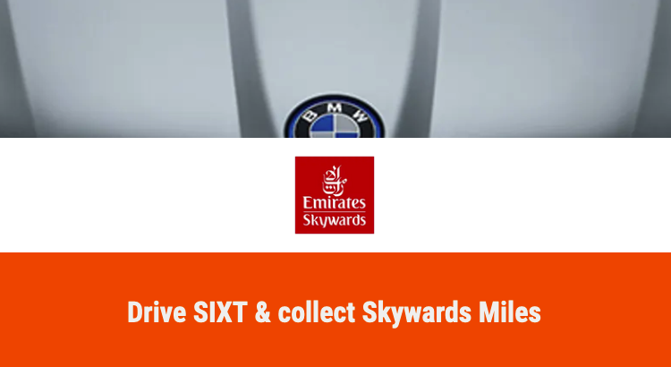 Emirates Sixt 200 bonus miles