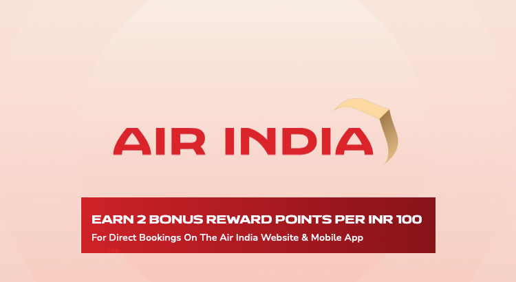 Air India online booking bonus