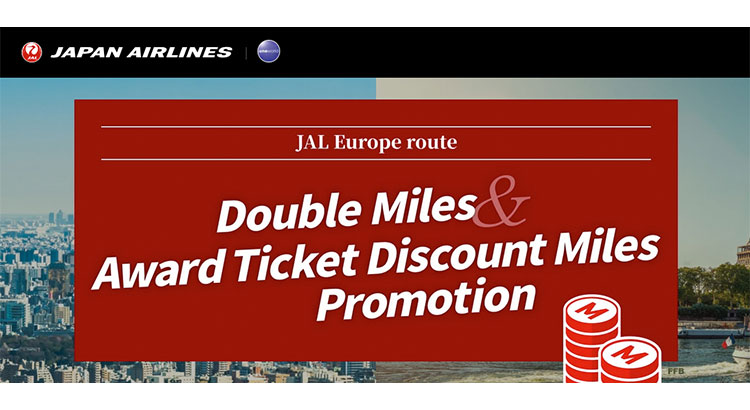 Japan Airlines Double Miles Tokyo-Europe