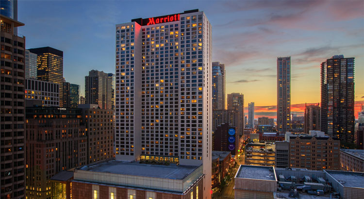 a tall building with many windows