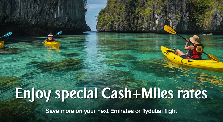 Emirates special Cash+Miles