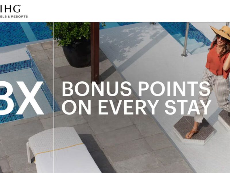 3x IHG One Rewards points