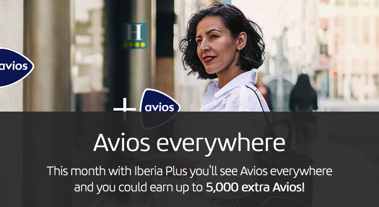 October 21 Bonus Offer Highlight: Iberia Plus – Up to 5,000 bonus Avios when earning at multiple parnters