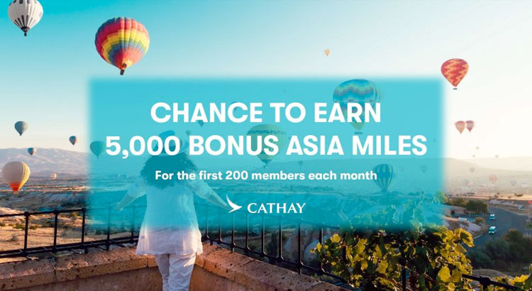 Cathay 5000 miles Japan