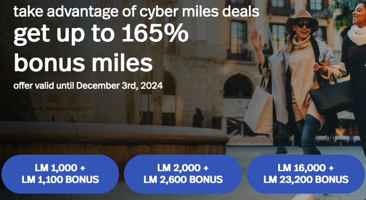 Buy LifeMiles bonus