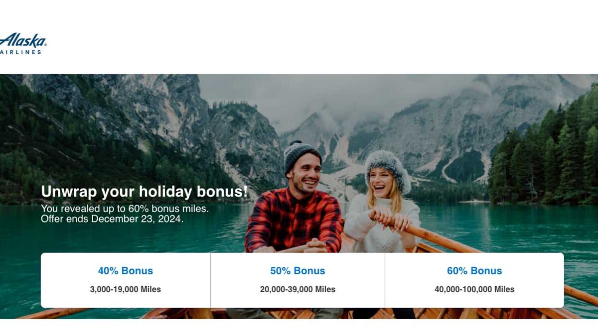 Buy Alaska Airlines miles bonus