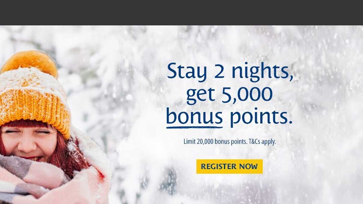 Best Western 5000 points Worldwide