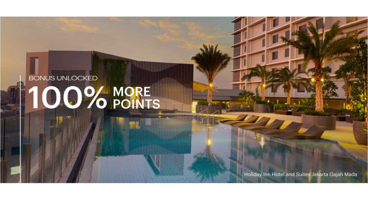 IHG One Rewards: Buy points with a 100% bonus