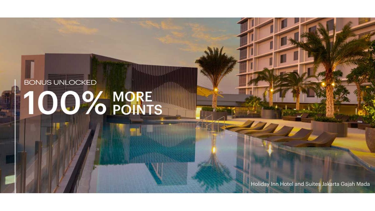 Buy IHG One Rewards points with a 100% bonus
