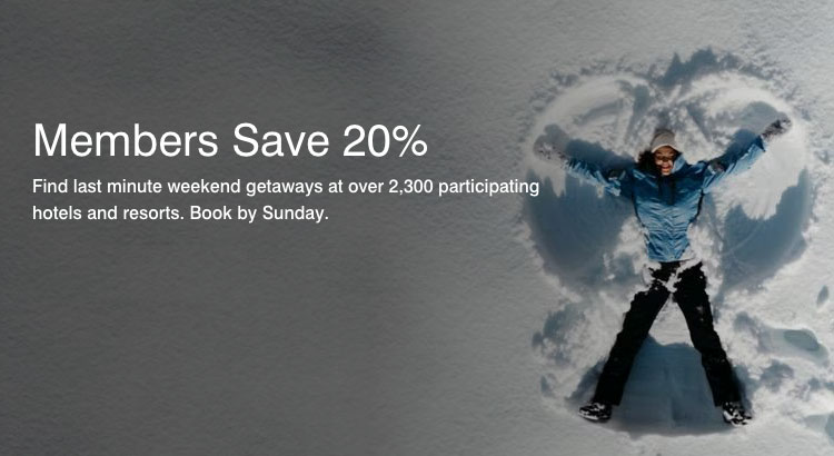 Marriott Bonvoy Escapes – Save up to 20% at over 2,300 Marriott Hotels Worldwide